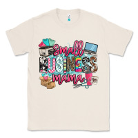 Natural small business mama Classic Tee - BarkalooDesign