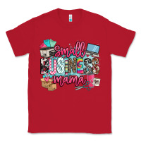 Red small business mama Classic Tee - BarkalooDesign