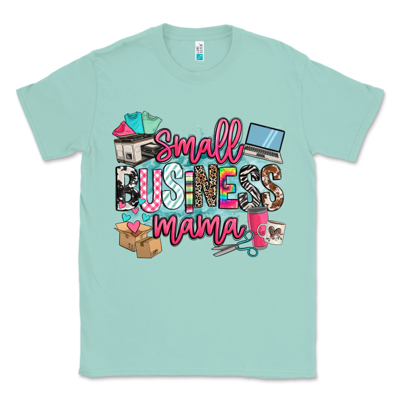 Small Business Mama Classic Tee by BarkalooDesign | Teevron