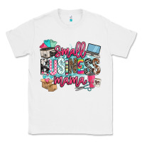 White small business mama Classic Tee - BarkalooDesign