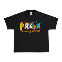 Black So Long Pre K Hello Summer Urban Heavy Tee - CowhideDigitalArt