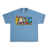 Pebble Blue So Long Pre K Hello Summer Urban Heavy Tee - CowhideDigitalArt