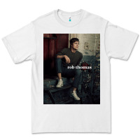 White Rob Thomas Premium Tee - PixelFlow