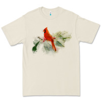 Bone wild red cardinal bird long sleeve Premium Tee - PixelFlow