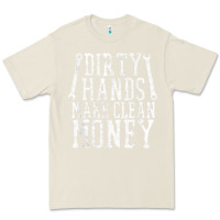 Bone dirty hands make clean money t shirt wrench mechanic gift Premium Tee - PixelFlow