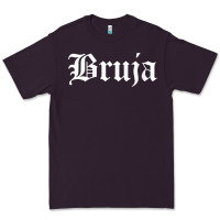 Plum womens bruja old english chola witchy v neck t shirt Premium Tee - PixelFlow