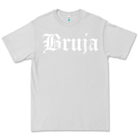Dove Grey womens bruja old english chola witchy v neck t shirt Premium Tee - PixelFlow