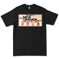 Black welcome to new granada! Premium Tee - PixelFlow