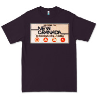 Plum welcome to new granada! Premium Tee - PixelFlow
