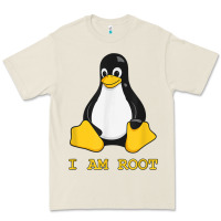 Bone Linux Mascot Tux the Penguin I Am Root TShirt Men Women Kids Premium Tee - PixelFlow