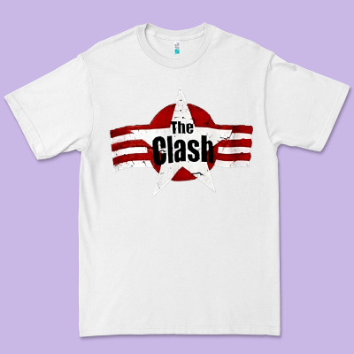 Old Rock 1976 Clash Premium Tee Designed By Pixelflow