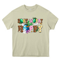 Mossy Easter Day Don't worry be hoppy Heavy Core Tee - OliviaCreatesArt