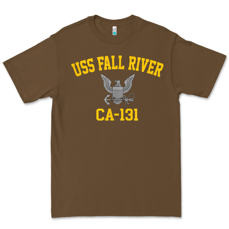 Uss Fall River Ca 131 Premium Tee by PixelFlow | Teevron