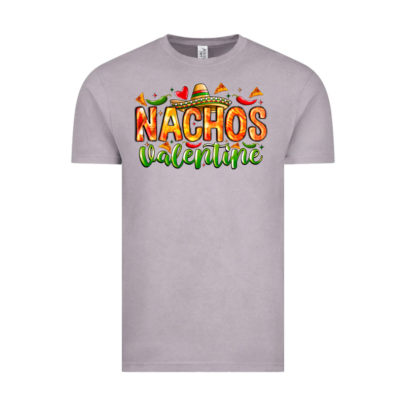 Nachos Valentine Vintage Tee by CowhideDigitalArt | Teevron