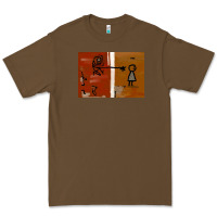 Cacao It’s Always Sunny Painting Premium Tee - PixelFlow