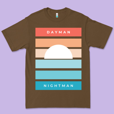 Dayman Nightman - It's Always Sunny Premium Tee Designed By Pixelflow