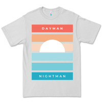 Dove Grey DAYMAN NIGHTMAN - It's Always Sunny Premium Tee - PixelFlow