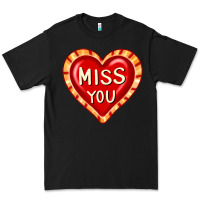 Black valentine's day hearts 6 Premium Tee - FaDigitalArtStudio