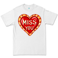 White valentine's day hearts 6 Premium Tee - FaDigitalArtStudio