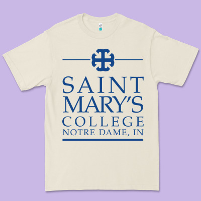 Saint Mary's College Belles Premium Tee Designed By Pixelflow