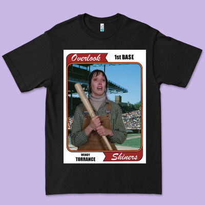 Wendy Torrance Vinatge Baseball Card Premium Tee Designed By Pixelflow