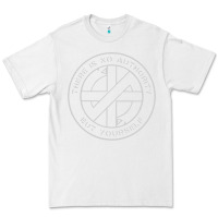 White Crass   There Is No  Authority But Yourself Classic Premium Tee - PixelFlow