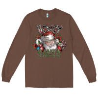 Chestnut howdy santa Long Sleeve Tee - SublimationCraftShop