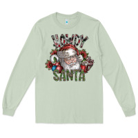Matcha howdy santa Long Sleeve Tee - SublimationCraftShop