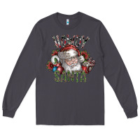 Smoke howdy santa Long Sleeve Tee - SublimationCraftShop