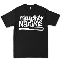 Black naughty by nature Premium Tee - PixelFlow