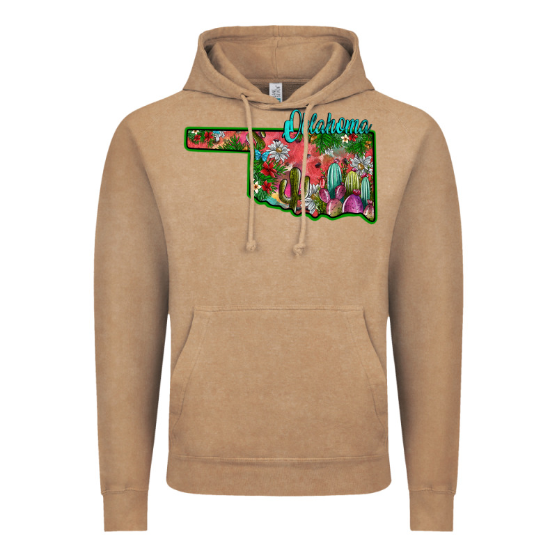 Oklahoma Vintage Hoodie by SublimationCraftShop | Teevron