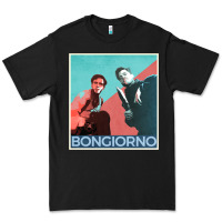 Black Inglorious Basterds - Bongiorno poster GIFT Premium Tee - PixelFlow