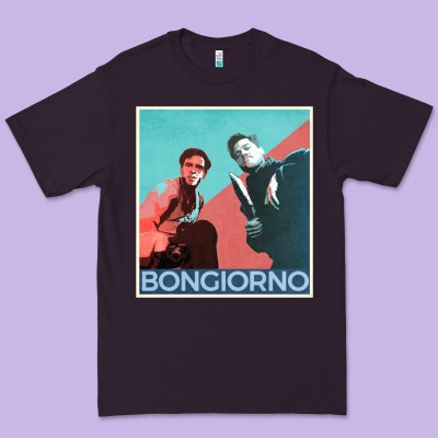 Inglorious Basterds - Bongiorno Poster Gift Premium Tee Designed By Pixelflow