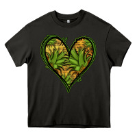 Asphalt pineapple heart Heavy Core Tee - Jasminsmagicworld