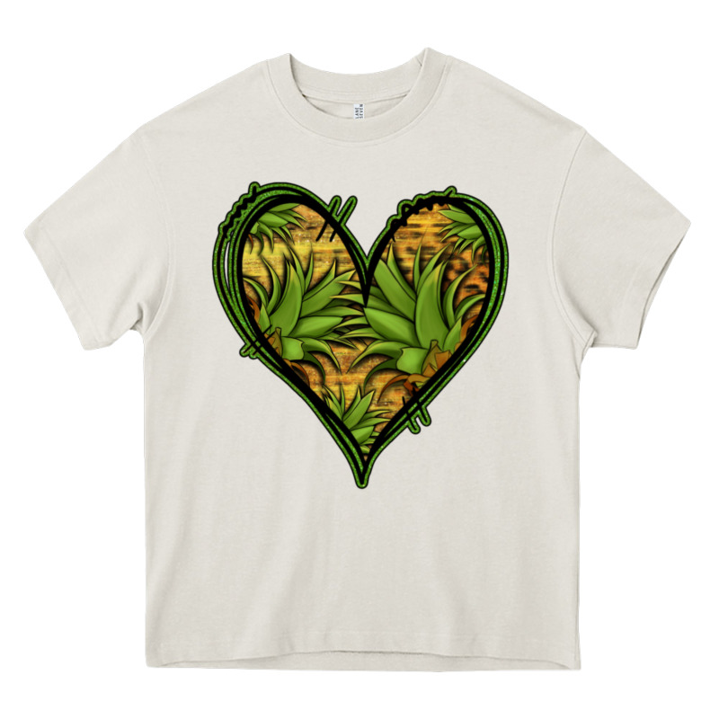 Pineapple Heart Heavy Core Tee by Jasminsmagicworld | Teevron