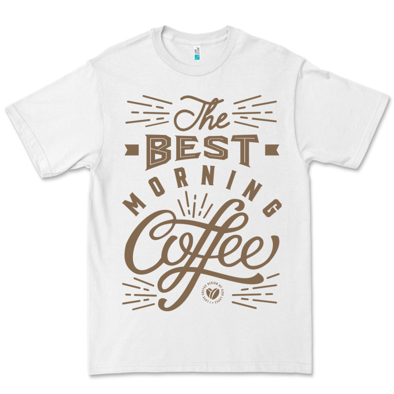 The Best Morning Coffee Premium Tee by PixelFlow | Teevron