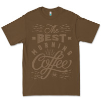 Cacao The Best Morning Coffee Premium Tee - PixelFlow
