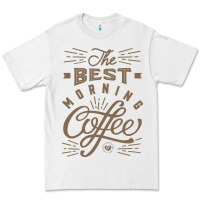 White The Best Morning Coffee Premium Tee - PixelFlow