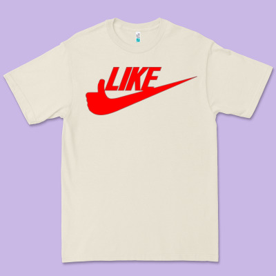 Like Premium Tee Designed By Pixelflow