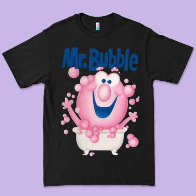 Mr Bubble Makes Bath Time Fun Premium Tee Designed By Pixelflow