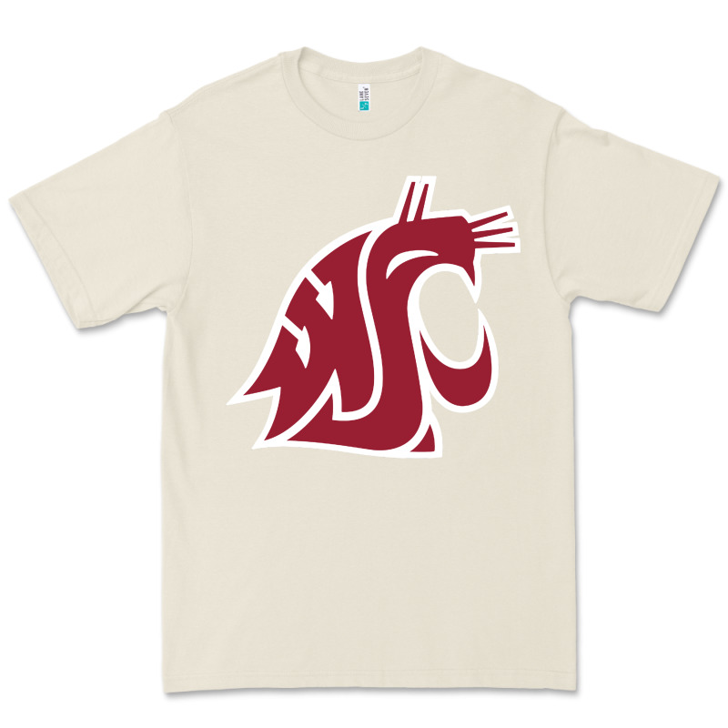 Washington State Cougars Premium Tee by PixelFlow | Teevron