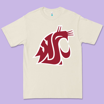 Washington State Cougars Premium Tee Designed By Pixelflow