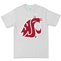 Dove Grey washington state cougars Premium Tee - PixelFlow