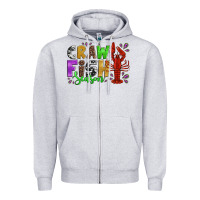 Crawfish Season Mardi Gras Carnival Zipper Hoodie | Teevron