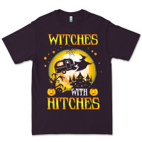 Plum witches with hitches funny halloween costume gift Premium Tee - PixelFlow