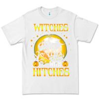 White witches with hitches funny halloween costume gift Premium Tee - PixelFlow