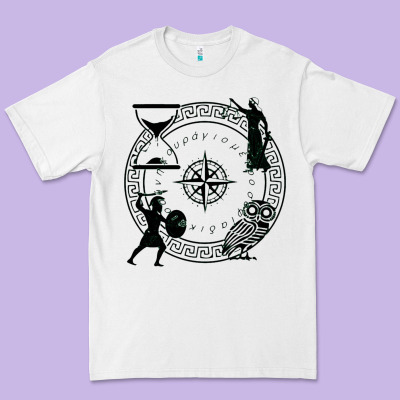 The Four Stoic Virtues Premium Tee Designed By Pixelflow