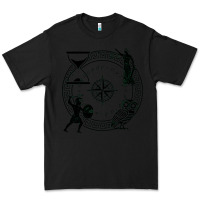 Black the four stoic virtues Premium Tee - PixelFlow