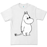 White moomin character Premium Tee - PixelFlow