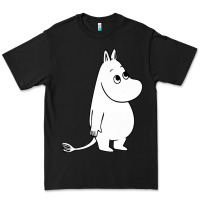 Black moomin character Premium Tee - PixelFlow